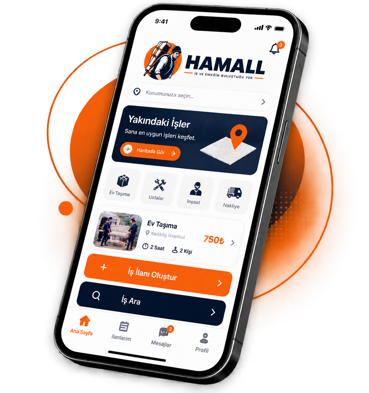 HAMALL Mobil Uygulama